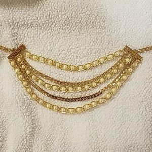 New Woman’s Sexii Gold & Pearl Necklace